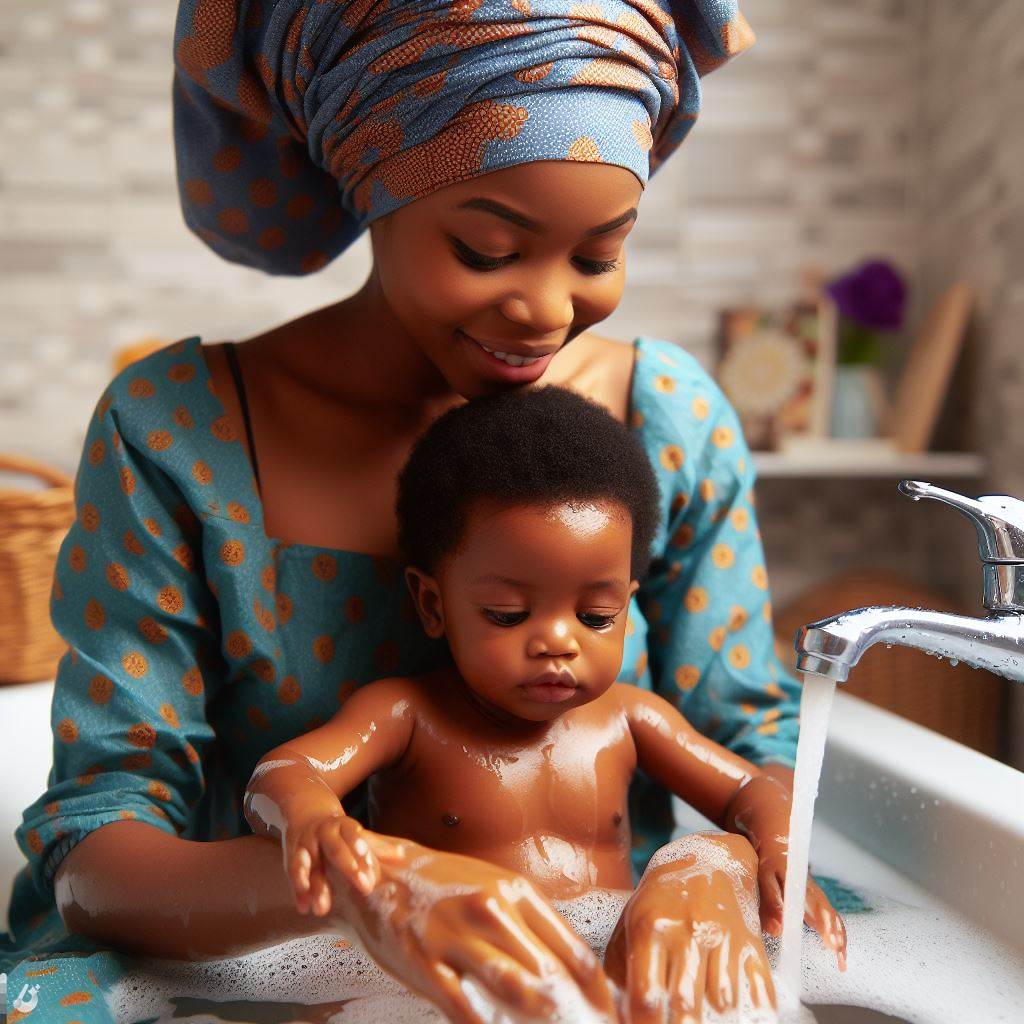 Baby Bathing Gear for Nigerian Households
