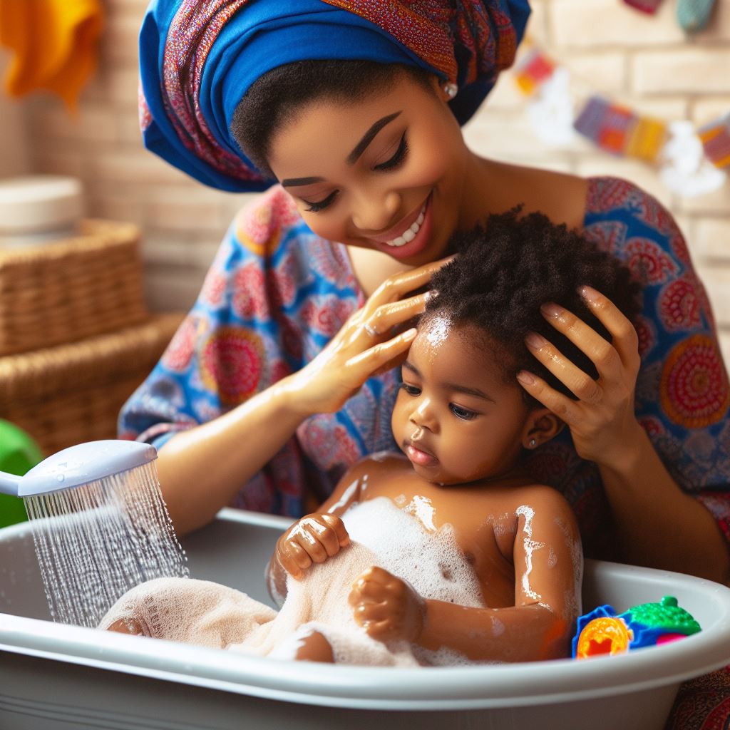 Baby Bathing Gear for Nigerian Households