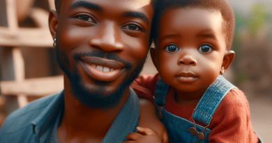 Building a Bond: Dad and Baby in Nigeria