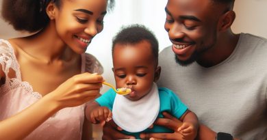 Starting Solids: A Nigerian Baby's First Foods
