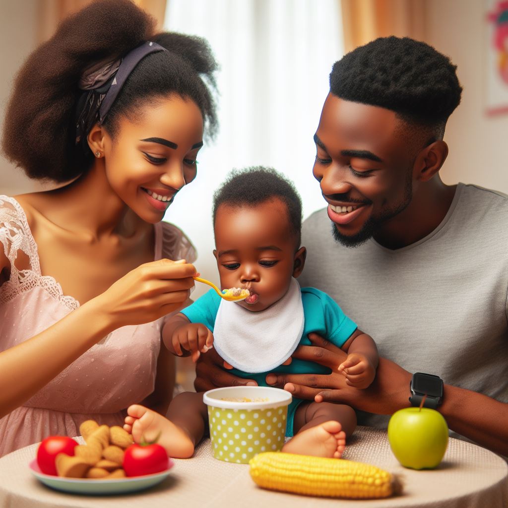 Starting Solids: A Nigerian Baby's First Foods