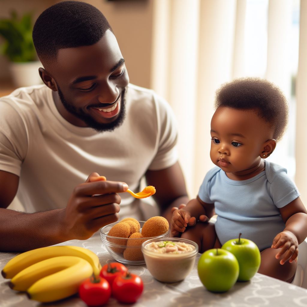 Starting Solids: A Nigerian Baby's First Foods
