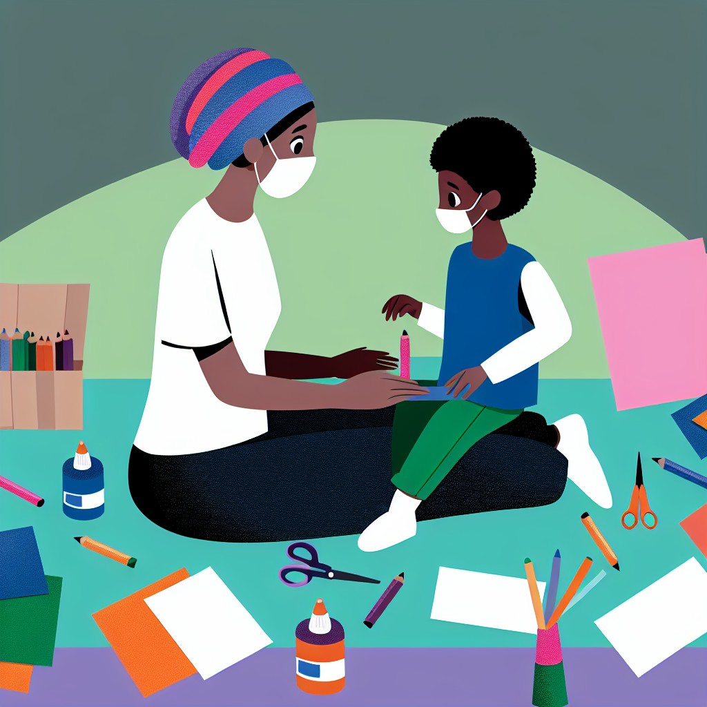 Introducing Nigerian Children to Arts and Crafts for Fun and Skill