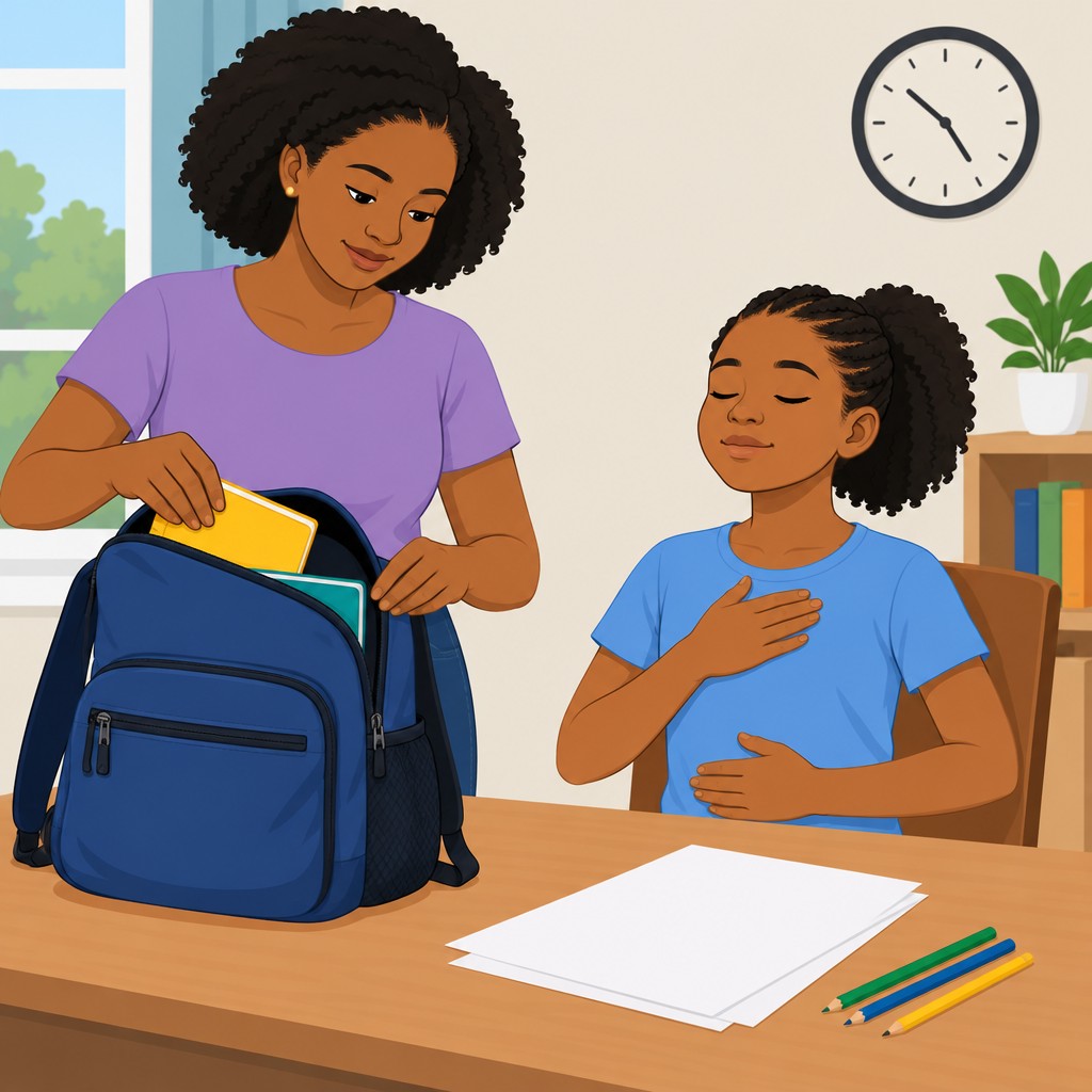 How To Choose Calm Over Panic Before School Starts